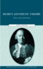 Hume's Aesthetic Theory : Sentiment and Taste in the History of Aesthetics - eBook