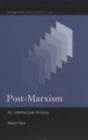 Post-Marxism : An Intellectual History - eBook