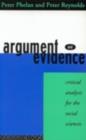 Argument and Evidence : Critical Analysis for the Social Sciences - eBook