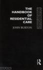 The Handbook of Residential Care - eBook