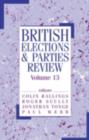 British Elections & Parties Review : Volume 13 - eBook