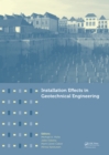 Installation Effects in Geotechnical Engineering - eBook