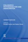 Philosophy, Psychoanalysis and Emancipation : Herbert Marcuse Collected Papers, Volume 5 - eBook