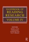 Handbook of Reading Research, Volume 4 - eBook