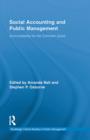 Social Accounting and Public Management : Accountability for the Public Good - eBook