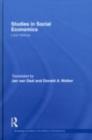 Studies in Social Economics - eBook