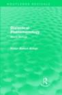 Dialectical Phenomenolgy (Routledge Revivals) : Marx's Method - eBook