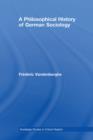 A Philosophical History of German Sociology - eBook