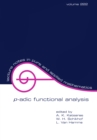 P-Adic Functional Analysis - eBook