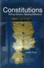 Constitutions : Writing Nations, Reading Difference - eBook