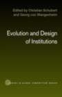 Evolution and Design of Institutions - eBook