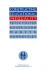 Constructing Educational Inequality : A Methodological Assessment - eBook