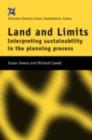 Land and Limits : Interpreting Sustainability in the Planning Process - eBook