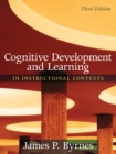 Cognitive Development and Learning in Instructional Contexts - Book