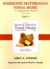 Audio CD for Harmonic Materials in Tonal Music, Part 1 - Book