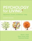 Psychology for Living : Adjustment, Growth, and Behavior Today - Book