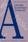 A Leonard Bloomfield Anthology - Book