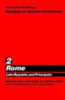 Readings in Western Civilization : Rome v. 2 - Book