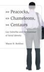 Peacocks, Chameleons, Centaurs - Gay Suburbia and the Grammar of Social Identity - Book