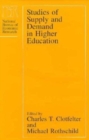 Studies of Supply and Demand in Higher Education - Book