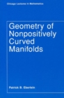 Geometry of Nonpositively Curved Manifolds - Book