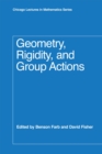 Geometry, Rigidity, and Group Actions - Book