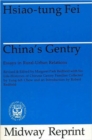 China's Gentry : Essays on Rural-Urban Relations - Book