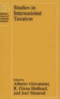Studies in International Taxation - Book