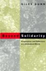 Beyond Solidarity : Pragmatism and Difference in a Globalized World - Book