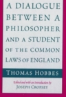 A Dialogue between a Philosopher and a Student of the Common Laws of England - Book