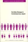 Fertility Change in Contemporary Japan - Book