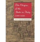 The Origins of the State in Italy, 1300-1600 - Book