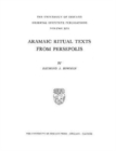 Aramaic Ritual Texts from Persepolis - Book