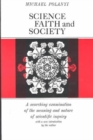 Science, Faith and Society - Book