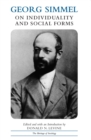Georg Simmel on Individuality and Social Forms - Book