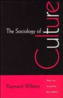 The Sociology of Culture - Book