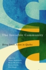 The Invisible Community : Being South Asian in Quebec - eBook