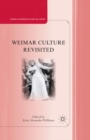 Weimar Culture Revisited - eBook