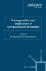 Presupposition and Implicature in Compositional Semantics - eBook