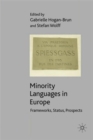 Minority Languages in Europe : Frameworks, Status, Prospects - Book