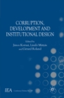 Corruption, Development and Institutional Design - eBook