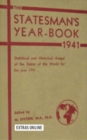 The Statesman's Year-Book : Statistical and Historical Annual of the States of the World for the Year 1941 - eBook