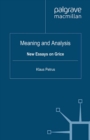 Meaning and Analysis: New Essays on Grice - eBook