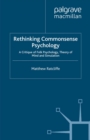 Rethinking Commonsense Psychology : A Critique of Folk Psychology, Theory of Mind and Simulation - eBook