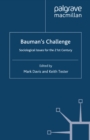Bauman's Challenge : Sociological Issues for the 21st Century - eBook