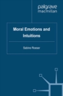 Moral Emotions and Intuitions - eBook