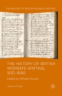 The History of British Women's Writing, 1610-1690 : Volume Three - eBook