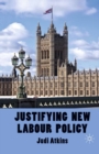 Justifying New Labour Policy - eBook