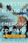 Investor Relations For the Emerging Company - Book