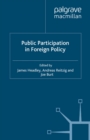 Public Participation in Foreign Policy - eBook